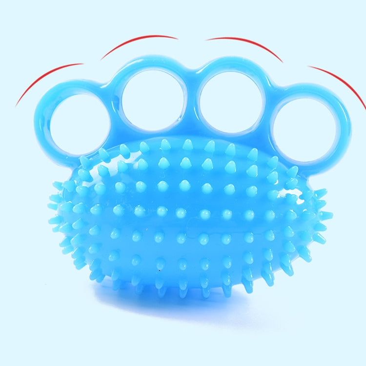 TPR Grip Ball Rehabilitation Hemiplegia Stroke Massage Finger Ball, Specification: Four Fingers, Four Fingers, Two Finger, 6cm (Light Blue), 6cm (Light Orange), 6cm (Yellow), 7cm (Sapphire), 7cm (Deep Blue), 7cm (Light Blue), 7cm (Yellow)              ...