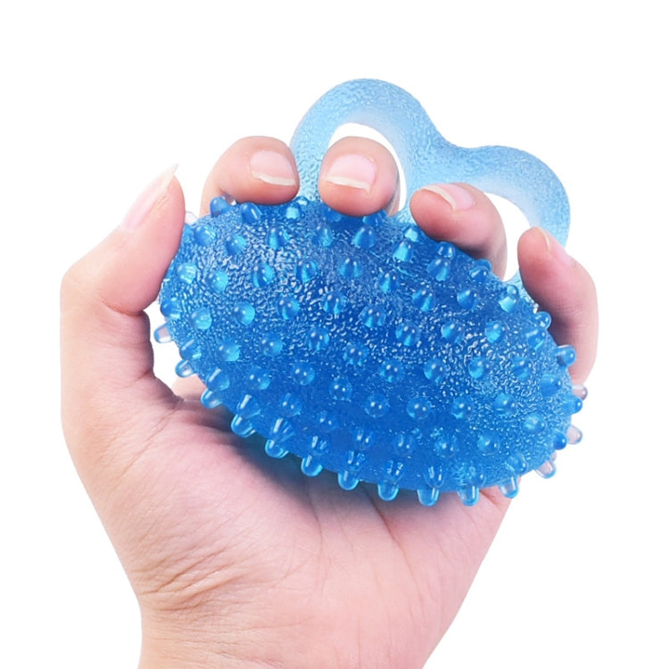 TPR Grip Ball Rehabilitation Hemiplegia Stroke Massage Finger Ball, Specification: Four Fingers, Four Fingers, Two Finger, 6cm (Light Blue), 6cm (Light Orange), 6cm (Yellow), 7cm (Sapphire), 7cm (Deep Blue), 7cm (Light Blue), 7cm (Yellow)              ... Two Finger