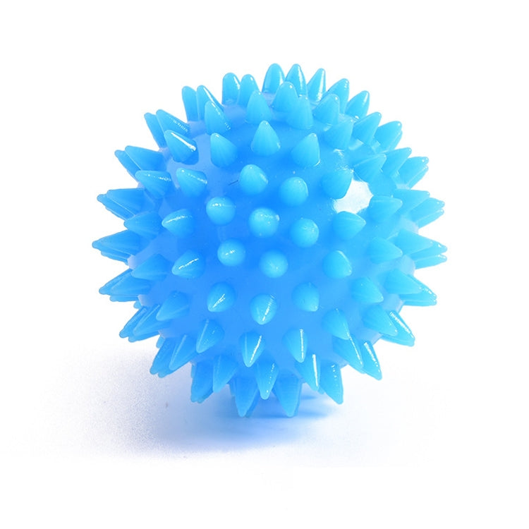 TPR Grip Ball Rehabilitation Hemiplegia Stroke Massage Finger Ball, Specification: Four Fingers, Four Fingers, Two Finger, 6cm (Light Blue), 6cm (Light Orange), 6cm (Yellow), 7cm (Sapphire), 7cm (Deep Blue), 7cm (Light Blue), 7cm (Yellow)              ... 6.5cm 20 Pounds (Light Blue)