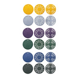 3 in 1 Hollow Flower Silicone Heat Insulation Pad Anti-Scalding Pot Bowl Pad Set, Black, Yellow, Blue, Green, Purple, Gray