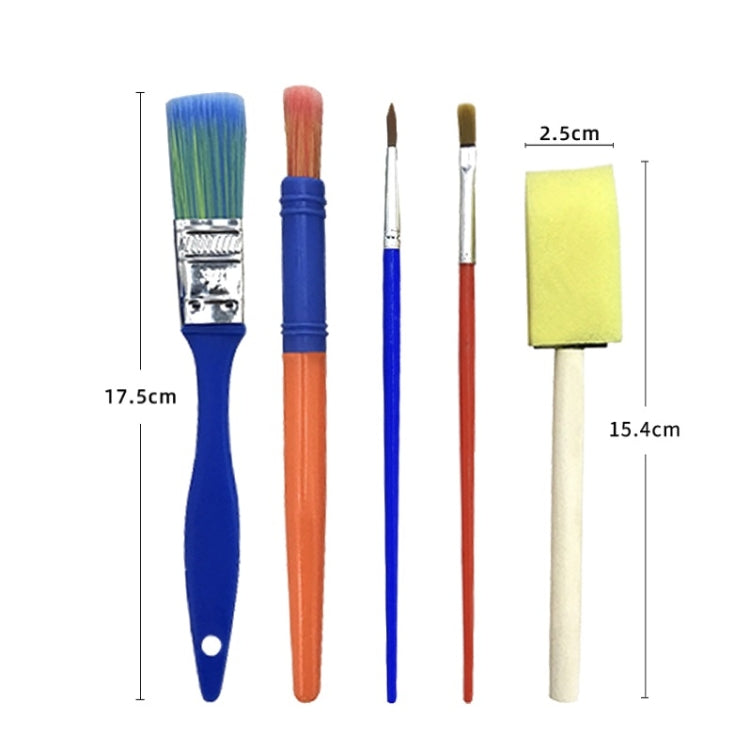 31 In 1 Painting Sponge Seal Early Education Art Graffiti Supplies For Children, 31 in 1/Yellow, 31 in 1/Red, 31 in 1/Blue