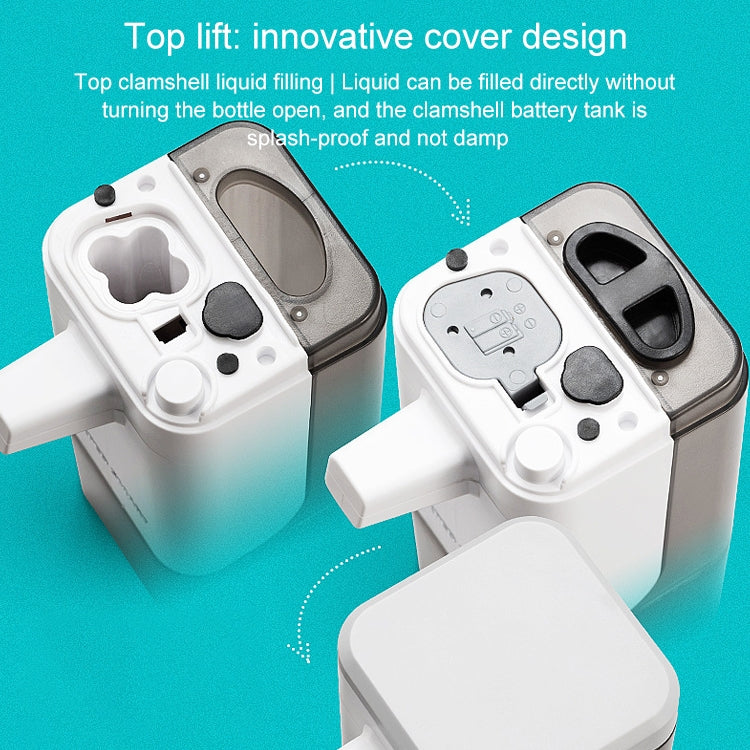 EXPED SMART Intelligent Sensor Soap Dispenser Automatic Foaming Hand Washing Machine,Style:, 600ML Gel Drawing Version (Blue Grey)