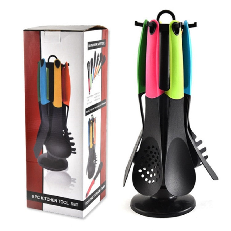 6 in 1 Kitchen Nylon Kitchenware Non-Stick Cooking Shovel Spoon Set, Shovel Spoon Set