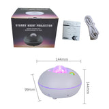 SC526 LED Starry Remote Control Water Pattern Projection Lamp Graffiti Smart Starry Sky Light Wireless Night Light