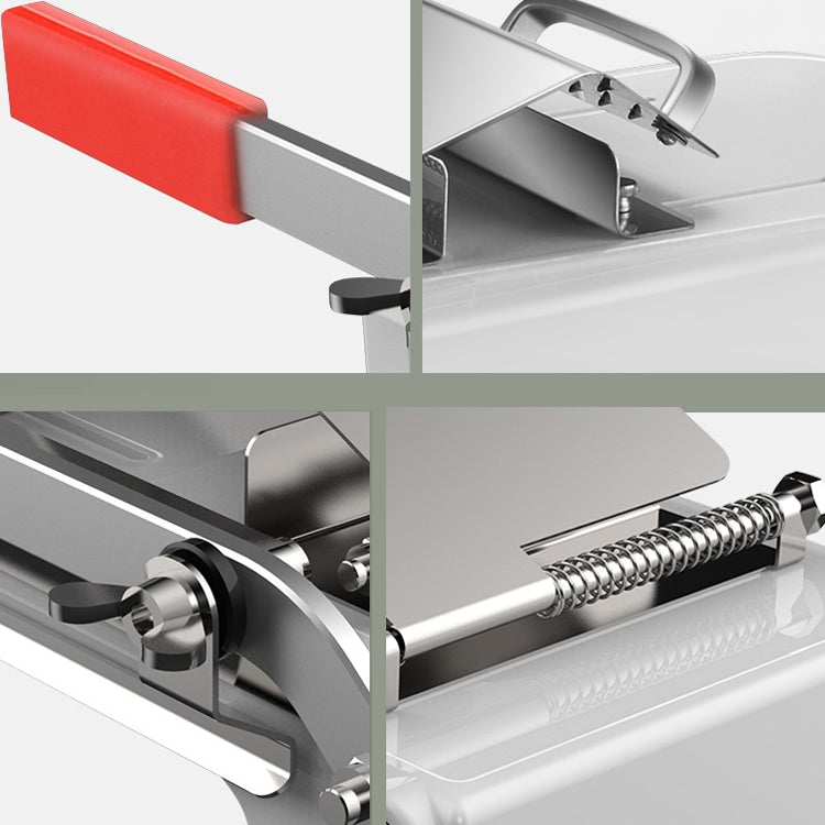 Lamb Slicer Household Manual Vegetable Cutter Meat Slicer, White