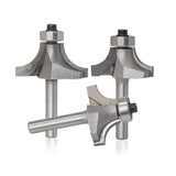 4 PCS/Set Round Corner Woodworking Cutter Trimming Machine Alloy Cutter Head, 4 PCS/Set Alloy Cutter Head