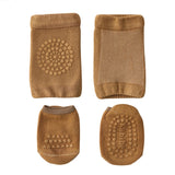 Summer Children Knee Pads Baby Floor Socks Baby Non-Slip Crawling Sports Protection Suit, S 0-1 Years Old, M 1-3 Years Old