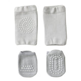Summer Children Knee Pads Baby Floor Socks Baby Non-Slip Crawling Sports Protection Suit, S 0-1 Years Old, M 1-3 Years Old