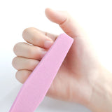 20 PCS 178x28x12mm Diamond-Shaped High-Elastic Sponge Nail Tool Random Colour Delivery