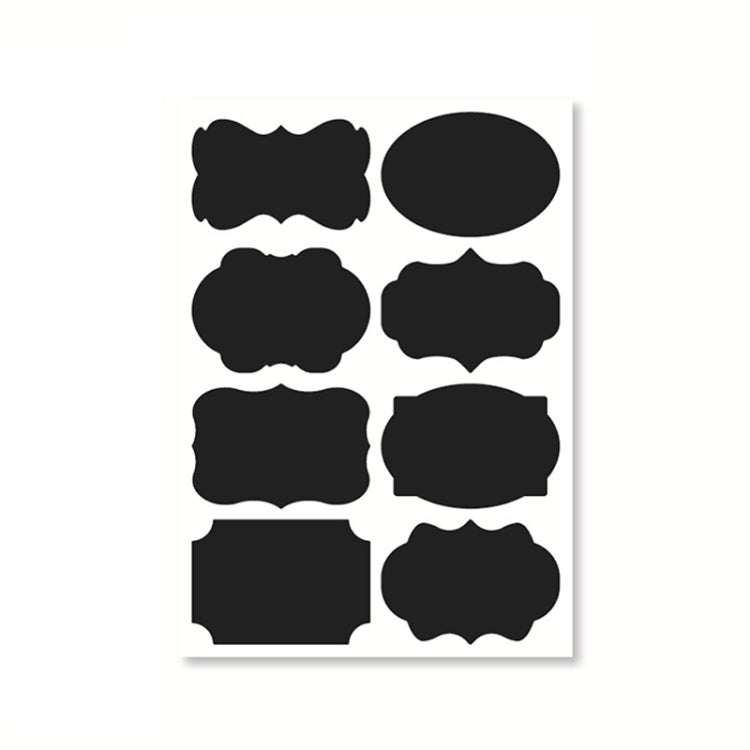 50 Sets Erasable Waterproof Removable Bottle Can PVC Blackboard Sticker, 2PCS/Set 190x225mm, 8PCS/Set 190x225mm, 8PCS/Set 190x245mm, 8PCS/Set 110x156mm, 8PCS/Set 140x182mm, 10PCS/Set 130x220mm, 10PCS/Set 120x187mm, 10PCS/Set 140x220mm               ...