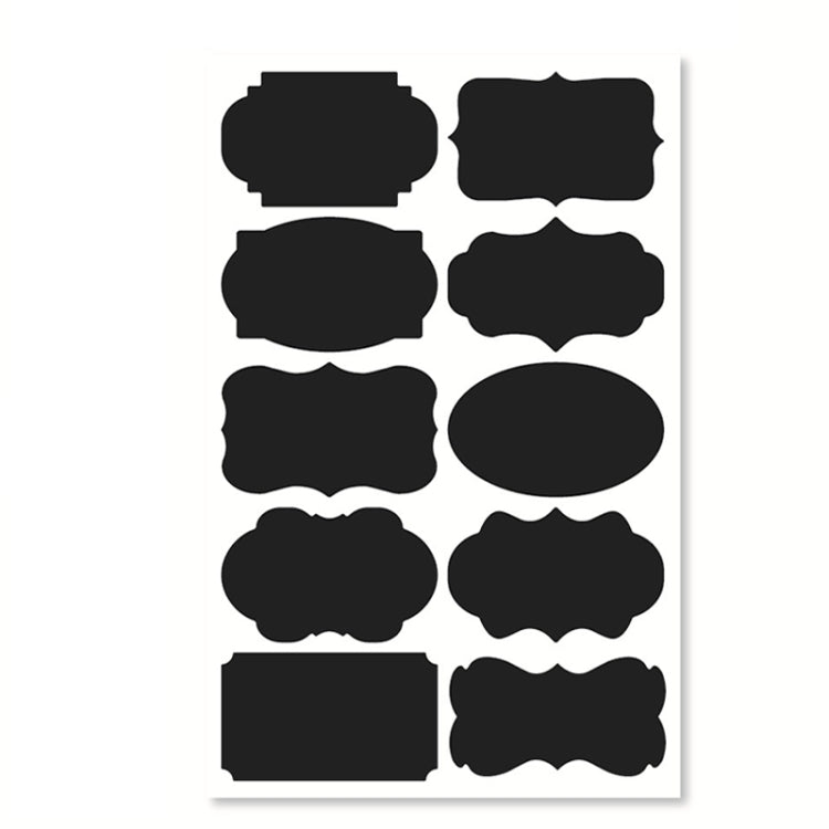 50 Sets Erasable Waterproof Removable Bottle Can PVC Blackboard Sticker, 2PCS/Set 190x225mm, 8PCS/Set 190x225mm, 8PCS/Set 190x245mm, 8PCS/Set 110x156mm, 8PCS/Set 140x182mm, 10PCS/Set 130x220mm, 10PCS/Set 120x187mm, 10PCS/Set 140x220mm               ...