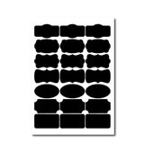 50 Sets Erasable Waterproof Removable Bottle Can PVC Blackboard Sticker, 2PCS/Set 190x225mm, 8PCS/Set 190x225mm, 8PCS/Set 190x245mm, 8PCS/Set 110x156mm, 8PCS/Set 140x182mm, 10PCS/Set 130x220mm, 10PCS/Set 120x187mm, 10PCS/Set 140x220mm               ...