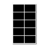 50 Sets Erasable Waterproof Removable Bottle Can PVC Blackboard Sticker, 2PCS/Set 190x225mm, 8PCS/Set 190x225mm, 8PCS/Set 190x245mm, 8PCS/Set 110x156mm, 8PCS/Set 140x182mm, 10PCS/Set 130x220mm, 10PCS/Set 120x187mm, 10PCS/Set 140x220mm               ...