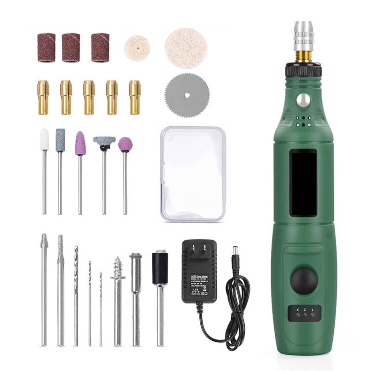 Mini Electrical Engraving Pen Cutting And Polishing Electrical Grinder Tool Set, US Plug, US Plug(Red), US Plug(Grey), US Plug(Green)