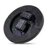 Outdoor Pool Waterview Flow Water Floating Solar Fountain, Solar Fountain