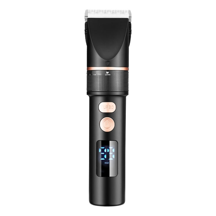 TURBO Men Electric Hair Trimmer LCD Digital Display Hair Clipper Default Title