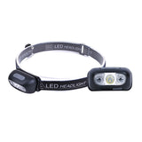 Smart Sensor Outdoor USB Headlight LED Portable Strong Light Night Running Headlight, Black 3W 100LM, White 3W 100LM, Orange 3W 100LM, White 5W 140LM, Orange 5W 140LM