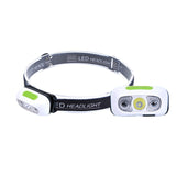 Smart Sensor Outdoor USB Headlight LED Portable Strong Light Night Running Headlight, Black 3W 100LM, White 3W 100LM, Orange 3W 100LM, White 5W 140LM, Orange 5W 140LM