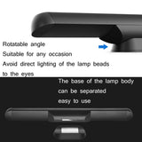 Student Dormitory LED Desk Lamp Desk Eye Protection Reading Lamp Specification：, Direct Insertion, Three-dimensional Dimming, Stepless Dimming, Remote Control Style