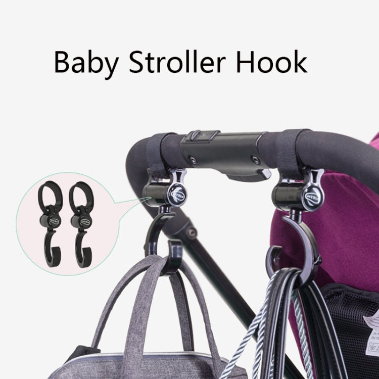 JOYREN 2pcs/Set Baby Stroller Non-Slip And Durable Hook, 2 Sets Stroller Hook