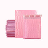 100 PCS Pink Co-Extrusion Film Bubble Bag Logistics Packaging Thickened Packaging Bag Size：, 13x15cm, 15x20cm, 18x20cm, 11x15cm, 13x18cm, 15x18cm, 18x23cm, 20x25cm, 22x30cm 22x30cm