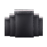100 PCS Black Co-Extrusion Film Bubble Bag Logistics Packaging Shockproof Express Bag 15x20+4cm, 11x15+4cm, 13x15+4cm, 13x18+4cm, 15x19+4cm, 15x20+4cm 15x20+4cm