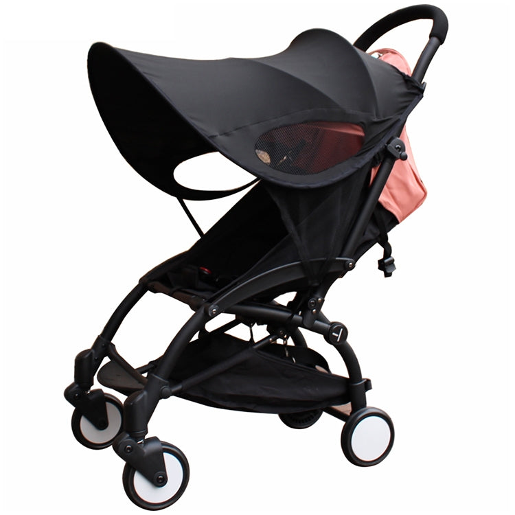 Stroller Sunshade Anti-Ultraviolet Stroller Shed, Black Waterproof