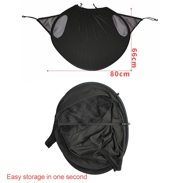 Stroller Sunshade Anti-Ultraviolet Stroller Shed, Black Waterproof