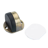 Stainless Steel Punch-Free Door Pad Bedroom Bathroom Invisible Anti-Collision Rubber Door Stopper, Black, Green Bronze, Red Bronze, Brushed Steel, Yellow Bronze, Porcelain White, Bright Gold