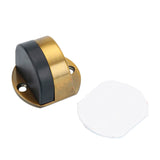 Stainless Steel Punch-Free Door Pad Bedroom Bathroom Invisible Anti-Collision Rubber Door Stopper, Black, Green Bronze, Red Bronze, Brushed Steel, Yellow Bronze, Porcelain White, Bright Gold