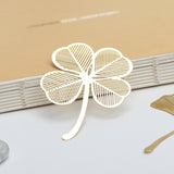Copper Metal Hollow Bookmarks Style Random Delivery, Metal Hollow