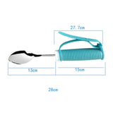 304 Stainless Steel Bendable Anti-Shake Self-Service Spoon For The Disabled&EElderly, Spoon