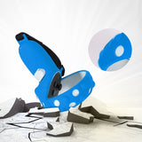 2 Sets GS092 Handle Controller Silicone Protective Cover Anti-Fall And Anti-Lost All-Inclusive Cover For Oculus Quest 2, GS092 Blue, GS092 Black