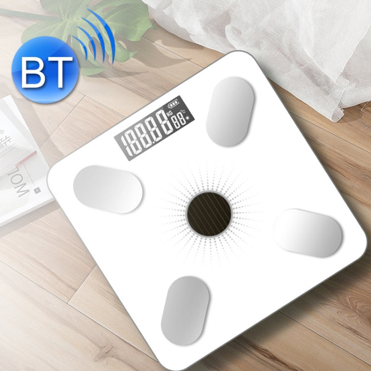 Smart Bluetooth Weight Scale Home Body Fat Measurement Health Scale, Battery Model, Charge Model, Solar + Charge Model