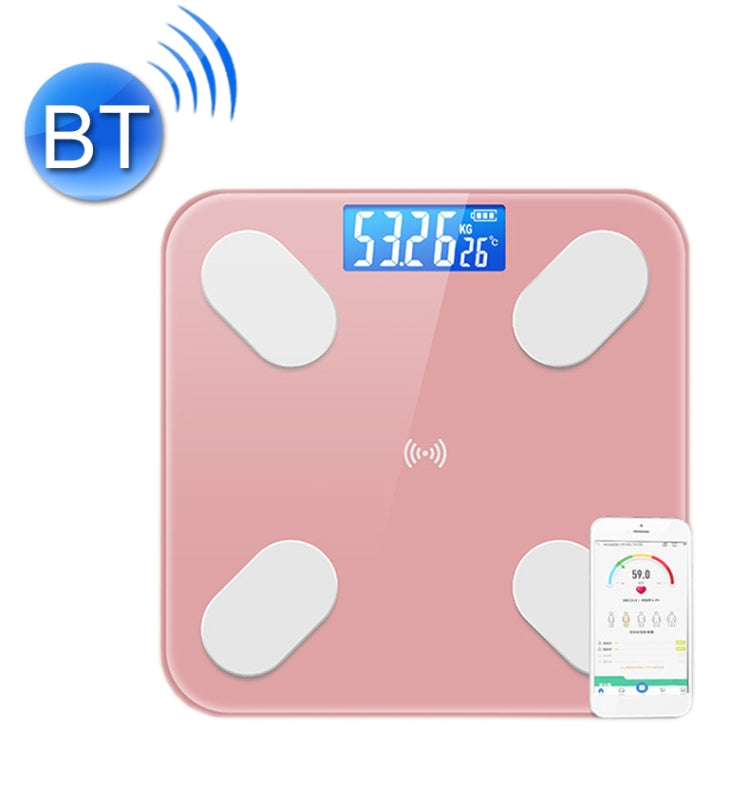 Smart Bluetooth Weight Scale Home Body Fat Measurement Health Scale, Battery Model, Charge Model, Solar + Charge Model