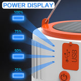 Solar LED Bulb Light Household Emergency Light Mobile Night Market Lamp, Style:, V65 8W 24 LED 2 Battery, V65 8W 24 LED 2 Battery + Power Output, V65 8W 24 LED 2 Battery + Remote Control, V66 8W 42 LED 3 Battery + Power Output                         ...