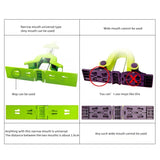 2 PCS 28cm Half-Fold Narrow Mouth Universal Mop Sponge Tape Head Replacement Fittings, Yellow, Gray