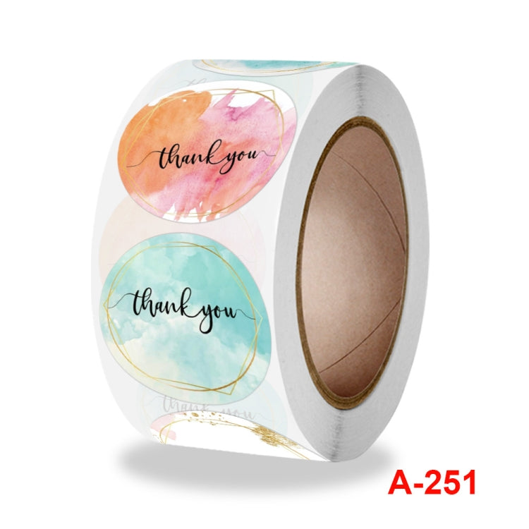 10 Rolls Round Sealing Sticker Thank You Sticker Crafts Gift Decoration Sticker, 2.5cm / 1 Inch, 3.8cm / 1.5 Inch