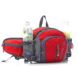 Tanluhu TLH322 Multi-Function Outdoor Waist Bag Hiking Riding Kettle Bag Travel SLR Camera Bag, Black, Red, Rose Red, Orange, Purple, Green, Sky Blue Red