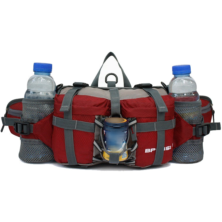 5L Outdoor Sports Multifunctional Cycling Hiking Waist Bag Waterproof Large-Capacity Kettle Bag, 28.5 x 15 x 13cm