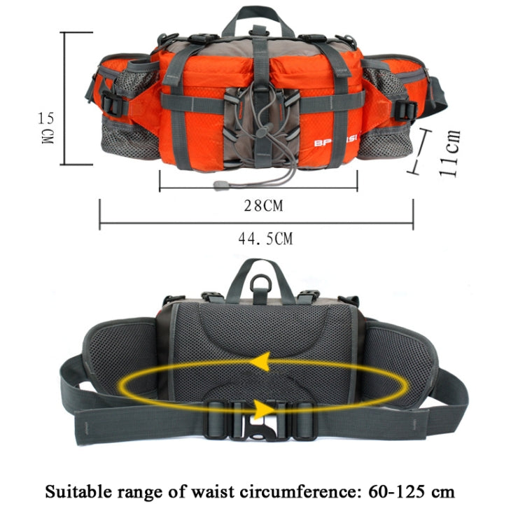 5L Outdoor Sports Multifunctional Cycling Hiking Waist Bag Waterproof Large-Capacity Kettle Bag, 28.5 x 15 x 13cm