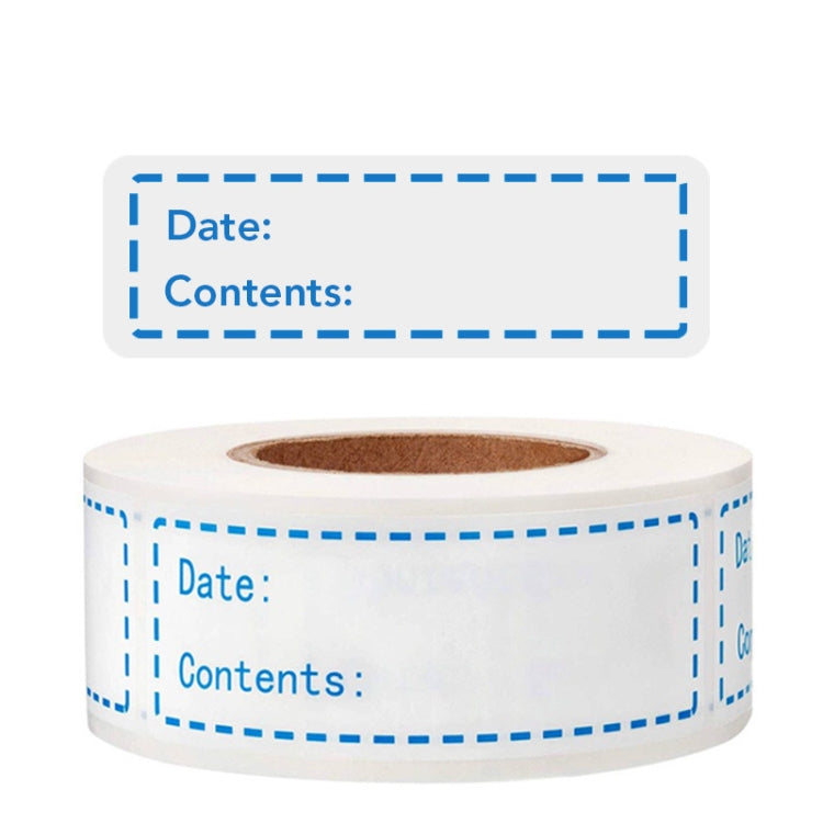 10 Rolls Food Refrigerated Storage Safety Date Marking Label Tearable Sticker, F-66, F-67