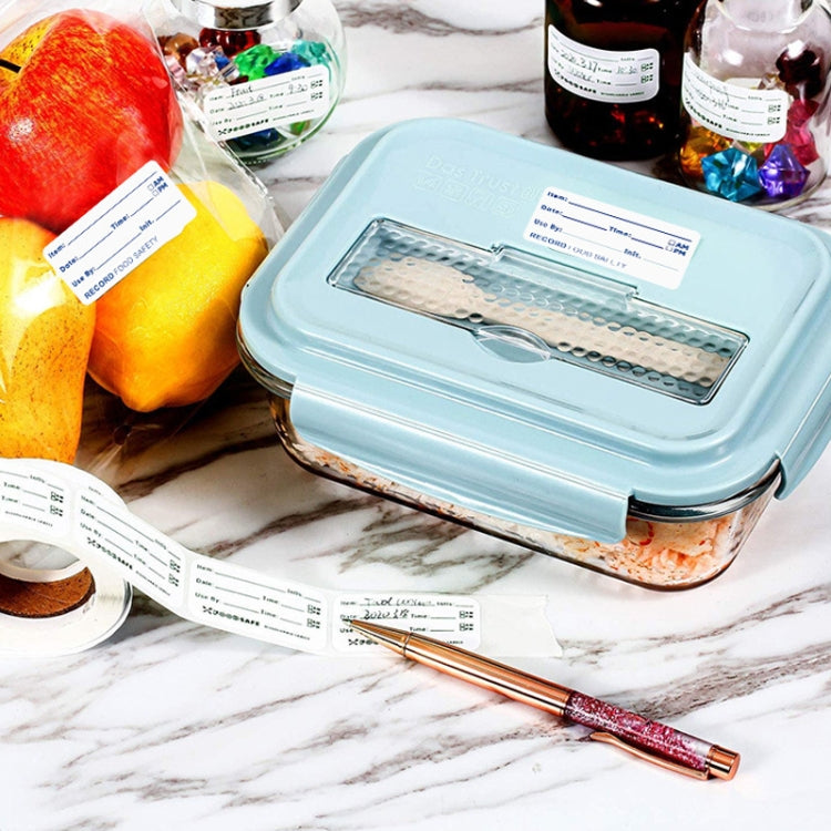 Food Date Sticker Label, Size: 7.5 x 2.5cm, F57