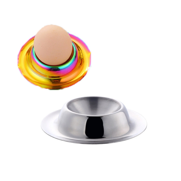Stainless Steel Egg Tray Table Utensils, Silver, Gold, Rose Gold, Magic Colorful, Magic Red