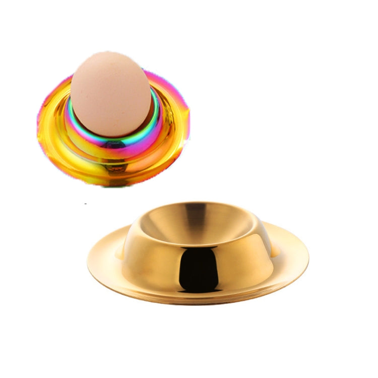 Stainless Steel Egg Tray Table Utensils, Silver, Gold, Rose Gold, Magic Colorful, Magic Red
