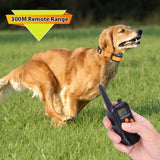 998DC Bark Stopper Remote Control Electric Shock Collar Dog Training Device, UK Plug