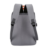 3 In 1 Travel Backpack Student School Bag USB Computer Backpack, light Grey, Blue, Black, Pink