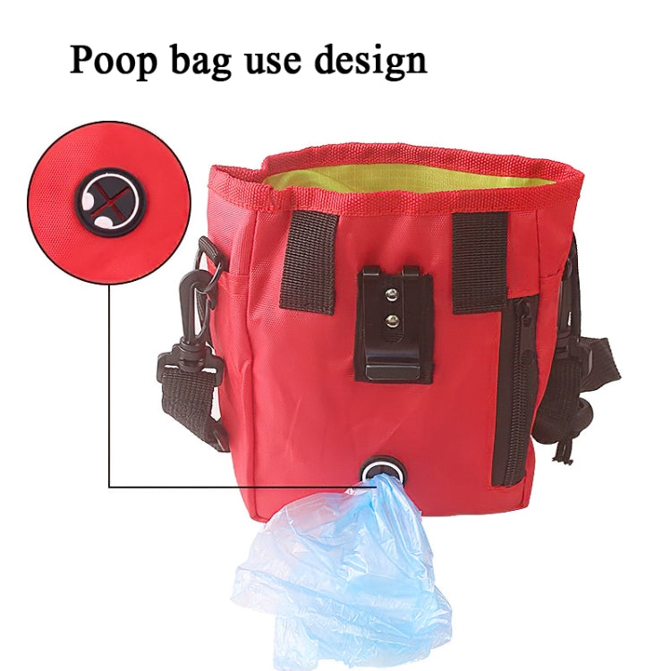 Pet Training Bag Snack Bag Outdoor Waist Bag Portable Two-In-One Foldable Multifunctional Bag