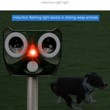 119A Outdoor Solar Ultrasonic Insect Repellent Animal Repellent, Ultrasonic Insect Repellent