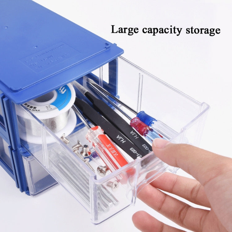 Multifunctional Building Block Type Component Box Storage Box Drawer Type Parts Box Combined Accessory Box, LT-00A L